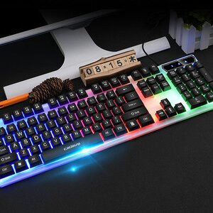 Colorful Backlit Gaming Usb Wired Gaming Keyboard